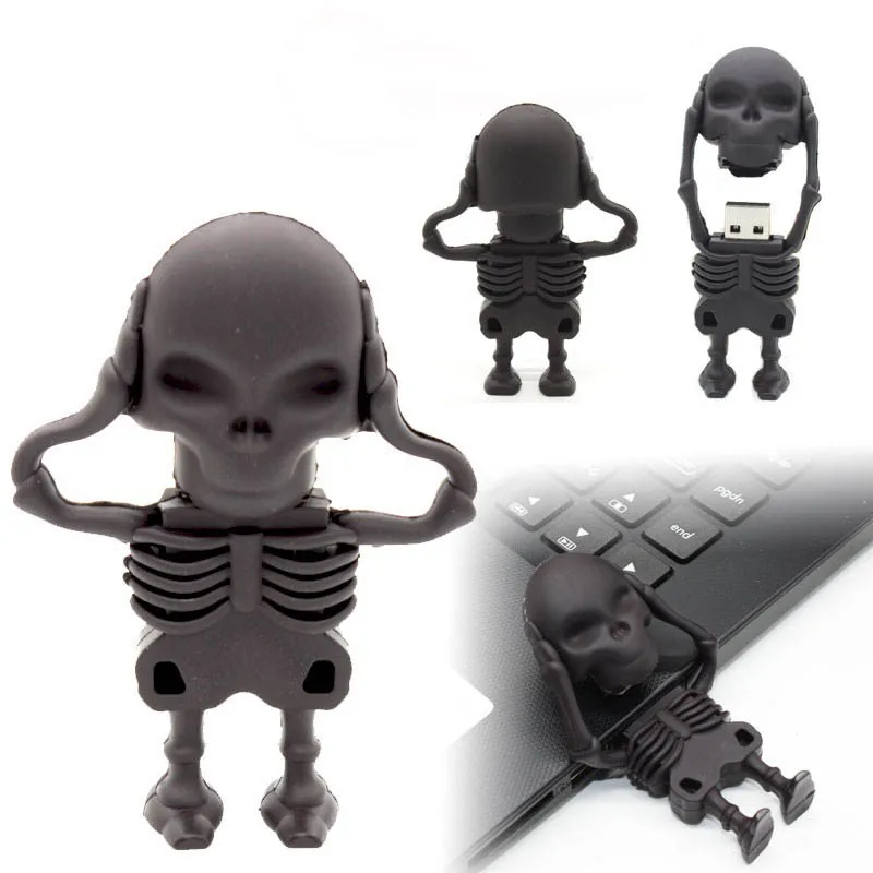 Halloween Human Skeleton USB Flash Drive 2.0 1GB 2GB 4GB Cartoon Pen Drive PVC USB Memory Stick 3.0 8GB 16GB 32GB 64GB for
Halloween Human Skeleton USB Flash Drive 2.0 1GB 2GB 4GB Cartoon Pen Drive PVC USB Memory Stick 3.0 8GB 16GB 32GB 64GB for