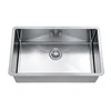 Kitchen products stainless steel custom size single bowl kitchen sink