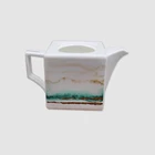 high grade bone china coffee pot arabic tea pot set ceramic arabic coffee pot