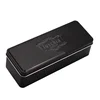cookie black tin can custom printing wholesale pencil case
