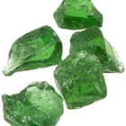Wholesale Crushed Landscaping Green Garden Glass Decorative Blue Rocks