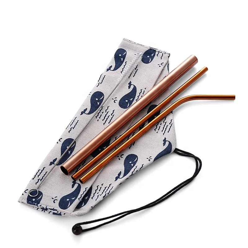 Reusable Stainless Steel Metal Drinking Straw Set With Customized Logo In Stock, Rainbow;gold;rose gold;black;silver;purple;blue;colorful
Reusable Stainless Steel Metal Drinking Straw Set With Customized Logo In Stock, Rainbow;gold;rose gold;black;silver;purple;blue;colorful