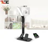 office aluminum table 5 steps dimming battery wireless usb charger 3 color light led desk lamp with an alarm clock a calendar