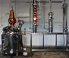 Alcohol Distillery Distilling Equipment Red Copper Distiller For Whiskey Rum Tequila