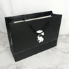 New Design Wholesale custom print white handle luxury art cheap paper bags with your own logo
