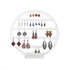 Acrylic earring display holder custom jewelry display stand earring cards