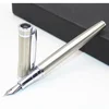 High quality Custom Luxury China executive classic calligraphy pen promotional Oem black metal fountain pen set