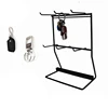 counter top table top metal display hook holder rack for key chain, key ring, gift