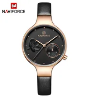 Naviforce 5001 New Elegant Design Korean Trend Flower Dial Casual Ladies Leather Belt watch for woman watch
Naviforce 5001 New Elegant Design Korean Trend Flower Dial Casual Ladies Leather Belt watch for woman watch