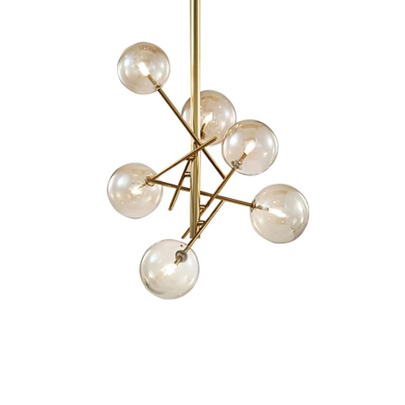 China Contemporary Brass Gold clear glass chandelier nordic modern design glass shade hanging pendant lamp for home decoration
China Contemporary Brass Gold clear glass chandelier nordic modern design glass shade hanging pendant lamp for home decoration