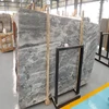 Cheapest custom different size granite slab 24x24 marble slab silver waves marble