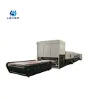 Bi-direction Flat and Bend glass tempering furnace /toughened glass making oven
