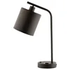 home hotel decor lamp bronze iron table usb desk lamp with Iron lampshade for hotel