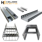 Hongyi difference between desk joint for galvanized sheet metal cable tray and gi cable trunking sizes