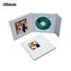 Leather Wedding Single CD DVD Case Holder Box Cover Album with photos