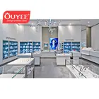 High End Commercial Plywood Wood Retail Jewelry Furniture Shop Display Jewellery Counter Display