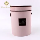 2019 New Popular European style Portable flower bucket gift box