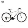 Color customizable aluminum alloy hybrid 700C road racing bicycle in stock