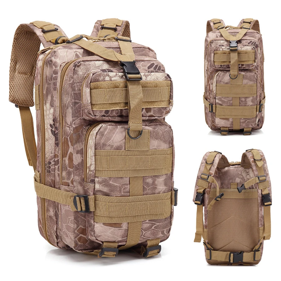 In Stock Outdoor Camping Hunting Hiking Waterproof Survival Army Bag Camo Military Tactical Backpack, Customized
In Stock Outdoor Camping Hunting Hiking Waterproof Survival Army Bag Camo Military Tactical Backpack, Customized