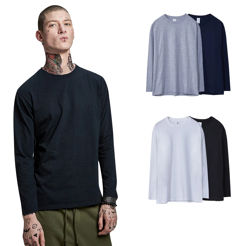 Solid color casual long sleeve crew neck fashion style new product mens t shirt, 4 colors
Solid color casual long sleeve crew neck fashion style new product mens t shirt, 4 colors