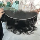 Hot Sale Brazilian Virgin Human Hair Ear To Ear Body Wave Hd Thin Illusion Lace Frontal