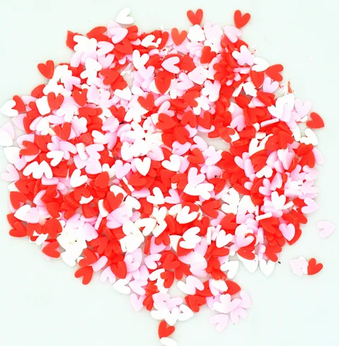New Polymer Soft Clay Sprinkles Lovely Heart Sprinkles For Crafts DIY Making Slime Nail Art Slices
New Polymer Soft Clay Sprinkles Lovely Heart Sprinkles For Crafts DIY Making Slime Nail Art Slices