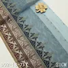 Net embroidery lace 21cm wide vintage style tulle embroidered lace trim
