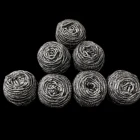10g to 75g AISI 410 Stainless Steel Kitchen Spiral Cleaning Scourer