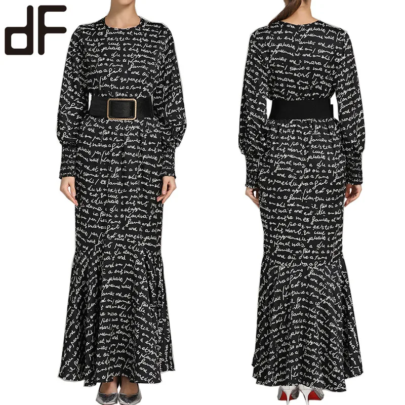 wholesale muslim dress dropshipping mermaid ruffle plus size dresses maxi dress muslim long sleeves, Black
wholesale muslim dress dropshipping mermaid ruffle plus size dresses maxi dress muslim long sleeves, Black