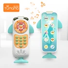 kids touch screen smart cell music educational baby mobile phone toy