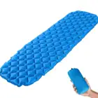 Hot Sale Lightweight 40D Nylon Inflatable Sleeping Camping Pad For Backpack Travel Tent Mat