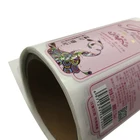 Custom High Quality Adhesive Paper Private Security Packaging Red Wine Label Sticker