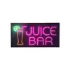 Hidly 12*24'' LED Open Sign Super Bright Indoor LED Display Board Advertising Acrylic LED Sign for Juice Bar