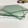 OEM Tempered glass supplier custom cut 8mm thk clear tempered glass for bathroom