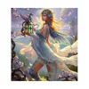 2019 new The White Fairy Queen with Dragon 5D Diamond Painting with Frame for gift