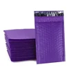 Custom Wholesale Waterproof Padded Envelopes Colored Printed Purple Poly Bubble Mailer