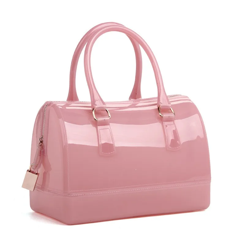 PVC silicone clear tote bag Multicolor solidcolor fashion summer holidays candy jelly bag Lady daily handbags For women 2019 New, Customizable
PVC silicone clear tote bag Multicolor solidcolor fashion summer holidays candy jelly bag Lady daily handbags For women 2019 New, Customizable
