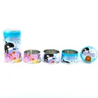 EN71-3 Food Safe 3 Tier round tea tin box packaging