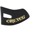 Custom embossed logo TPU patches badges clothes labels