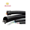 RUIAO Brand Flexible Hose Carrier Nylon Bellows Hose Black Corrugated Pipe