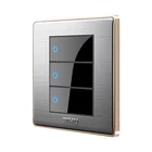 Modern Design Acrylic Wall Socket Light Switch Wall Plate