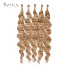 Cheap 10-30 inch deep wave unprocessed virgin human hair extension i tip