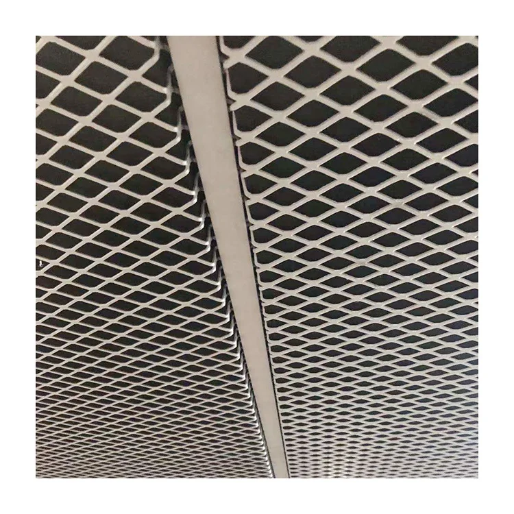 Diamond Hole Expanded Wire Mesh Ceiling Buy Diamond Hole Expanded Wire Mesh Ceiling Expanded Wire Mesh Ceiling Ceiling Decorative Mesh Product On