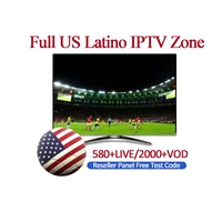 

US Latino IPTV Set TV Box Subscription TV Box Full US Latino IPTV Zone 580+LIVE/2000+VOD Reseller Panel TV Box Free Test IPTV