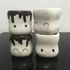 New Arrival Hot Chocolate Cute Smile Ceramic Mugs Cups(Set of 4)