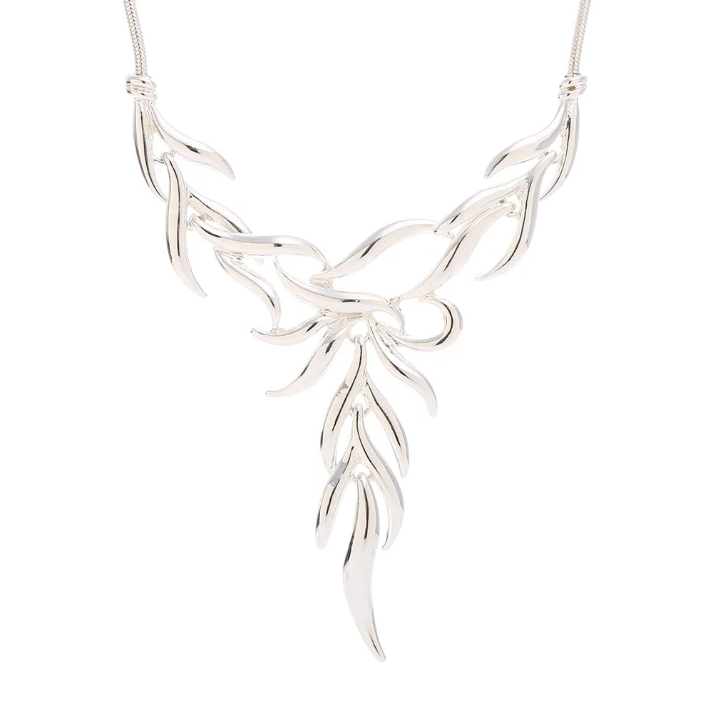 Best Price Gorgeous Silver Pendant Necklace for Women Simple Female Long Chain, As shown 
Best Price Gorgeous Silver Pendant Necklace for Women Simple Female Long Chain, As shown