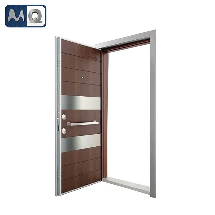 Estilo moderno Nuevo diseño exterior de acero turco puertas blindadas