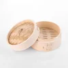 Hot sale Eco-Friendly Natural Bamboo dumpling steamer Chinese food Steamers Dia:4inch/6inch/8inch/10inch/12inch/14inch/16inch