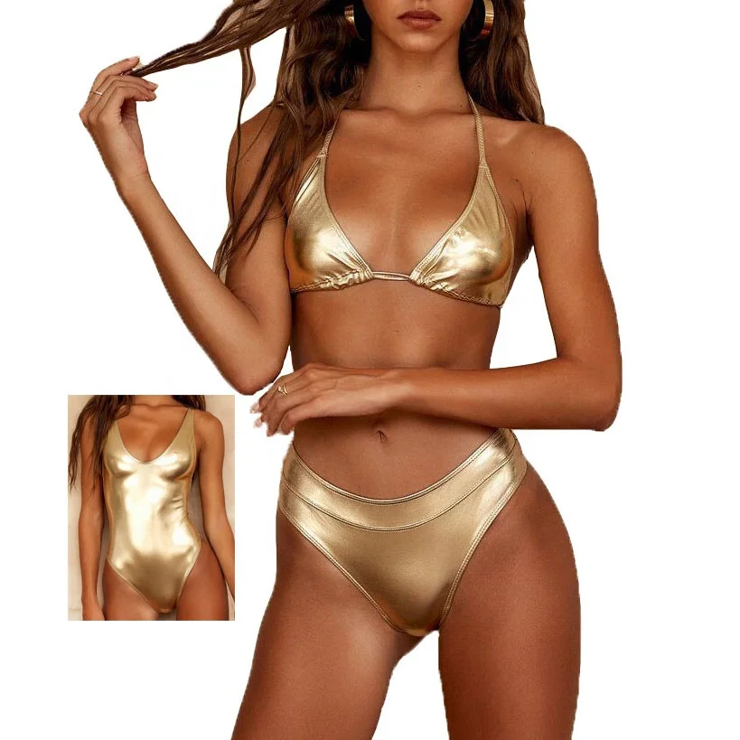 2019 Womens gold silver Metallic Glitter Bikini Set Sexy Liquid 2 Piece Sequin Shiny Swimwear
2019 Womens gold silver Metallic Glitter Bikini Set Sexy Liquid 2 Piece Sequin Shiny Swimwear