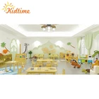 Customized size children wood daycare baby nursery kindergarten furniture equipment